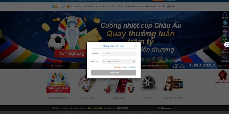 Đăng nhập Kubet: Quy trình truy cập cho người mới 3 Quá trình đăng nhập Kubet