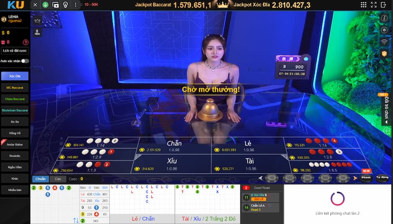 Live Casino Kubet: Sảnh cược uy tín - Đẳng cấp số 1 5 Giới thiệu trò chơi xóc đĩa casino online