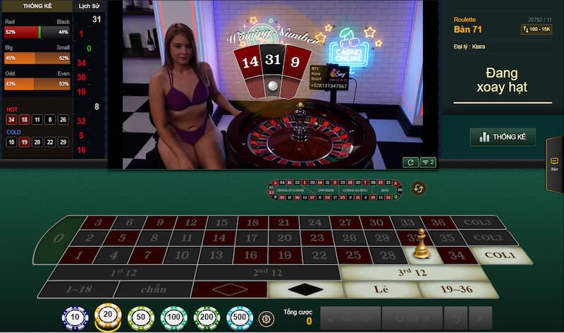 Roulette Kubet: Khám phá cách chơi chuẩn chỉnh nhất 2025 4 Các bước tham gia bàn chơi Roulette tại Kubet